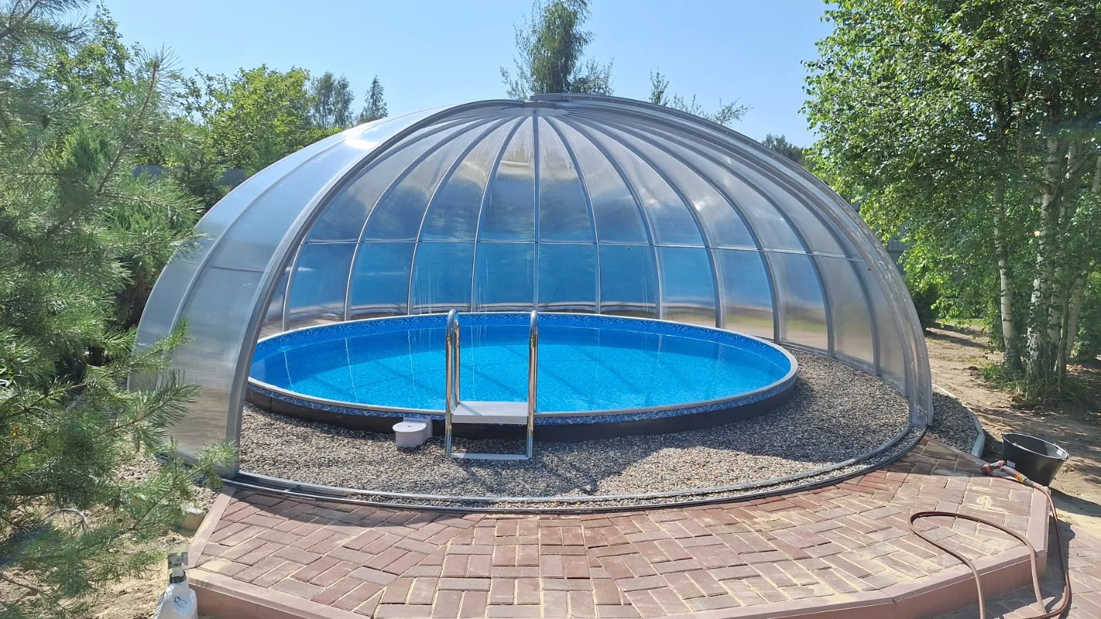 Круглый бассейн ЛАГУНА 3,5 х 1,25 м