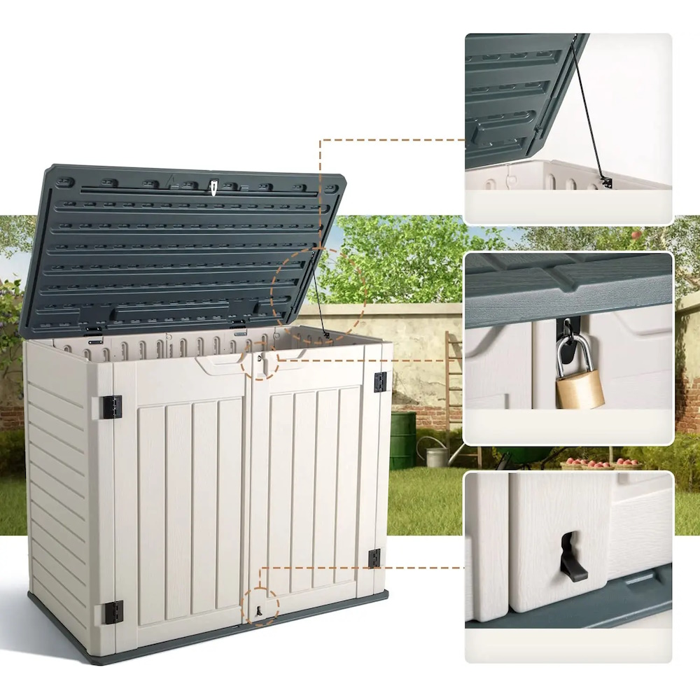 Ящик для оборудования бассейна 1120 л.