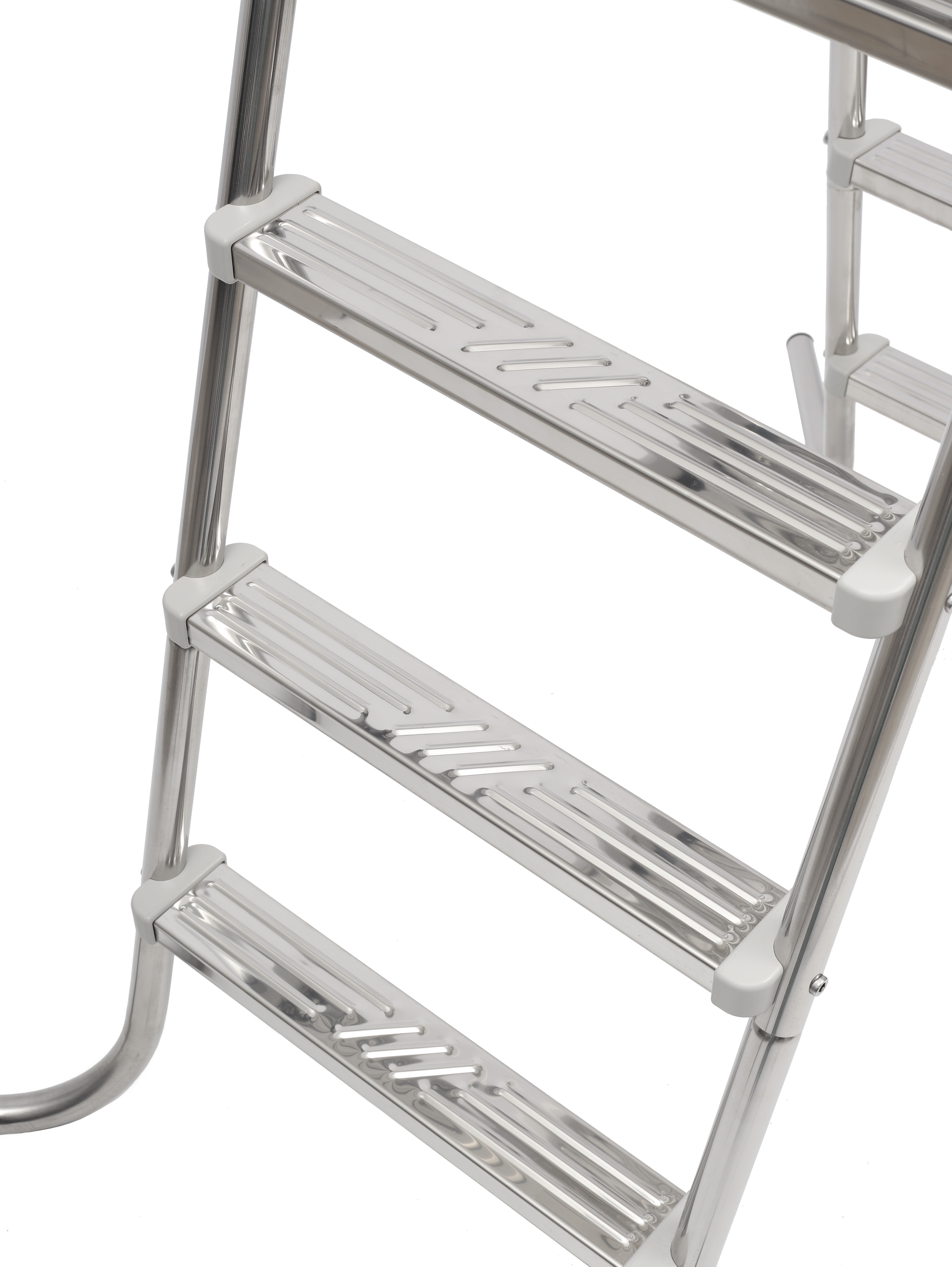 Лестница ЛАГУНА 5 ступеней для бассейна высотой 1,5 м AISI-304