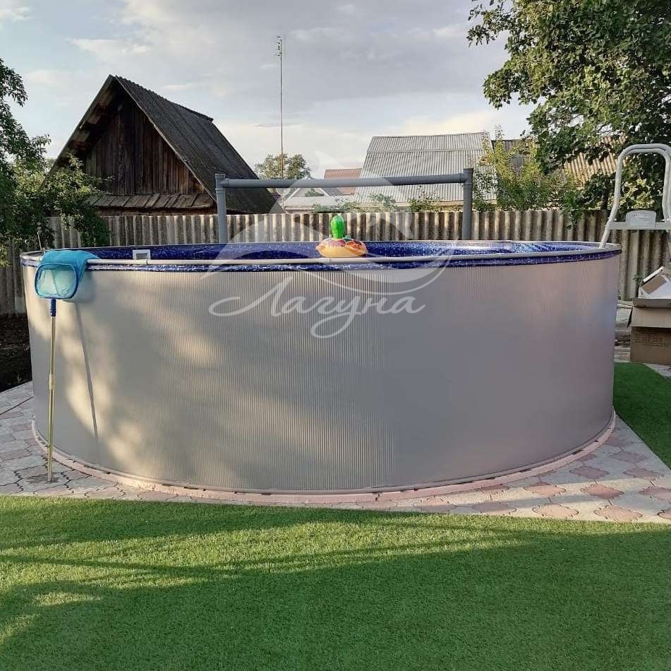 Круглый бассейн ЛАГУНА 2,00 х 1,25 м
