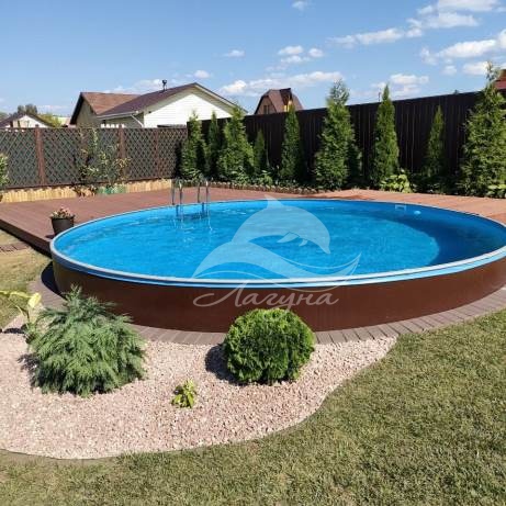 Круглый бассейн ЛАГУНА 3 х 1,25 м
