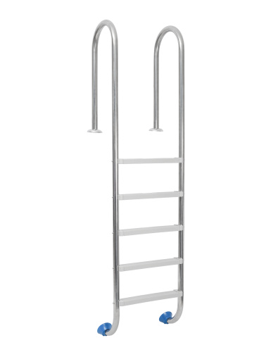 Лестница Лагуна Компакт  5 ступеней AISI-304 с пластиковыми ступенями
