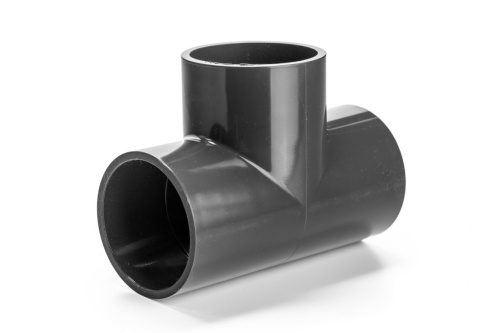 Тройник ПВХ, 50 мм, 90°