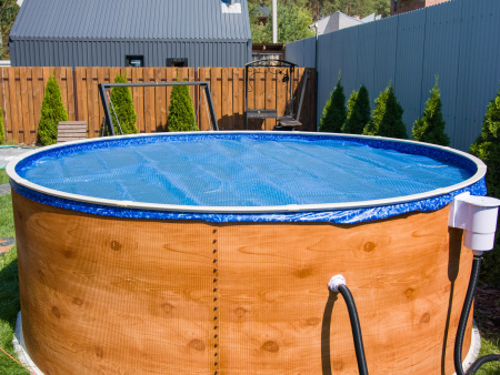 Покрывало круглое 4 м. теплосберегающее пузырьковое