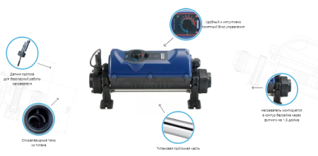 Электронагреватель Elecro Flowline 2 Titan 18кВт 380В