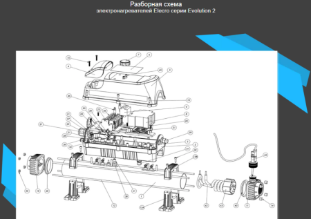 Электронагреватель Elecro Evolution 2 Titan 9кВт 220В/380В