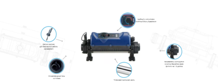Электронагреватель Elecro Flowline 2 Titan 12кВт 380В