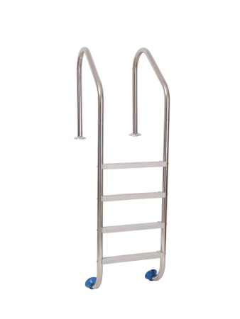 Лестница Лагуна Стандарт  4 ступени AISI-304 с пластиковыми ступенями