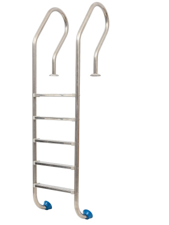 Лестница Лагуна Компакт Плюс  5 ступеней AISI-304