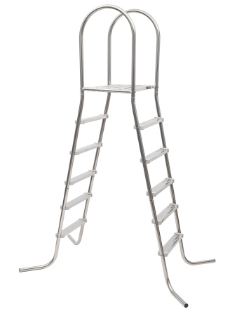 Лестница ЛАГУНА 5 ступеней для бассейна высотой 1,5 м AISI-304