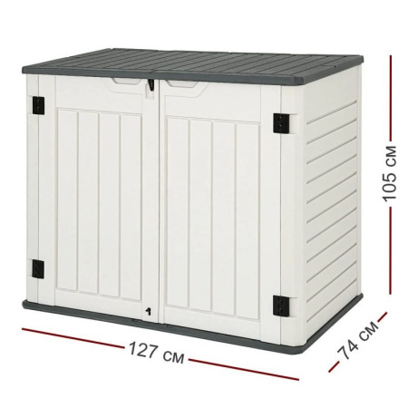 Ящик для оборудования бассейна 760 л.