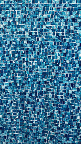 Чаша круглая для бассейна 150 х 165 см. 0.6мм/Мозаика