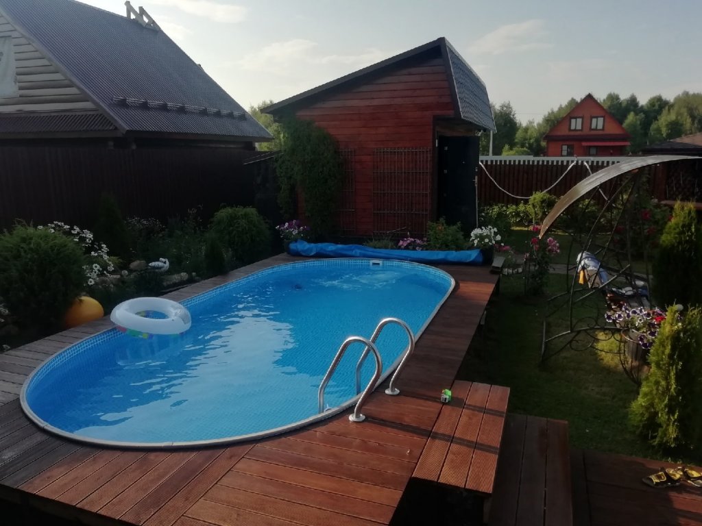 Бассейн ЛАГУНА овальный 6 х 3 х 1,25 м