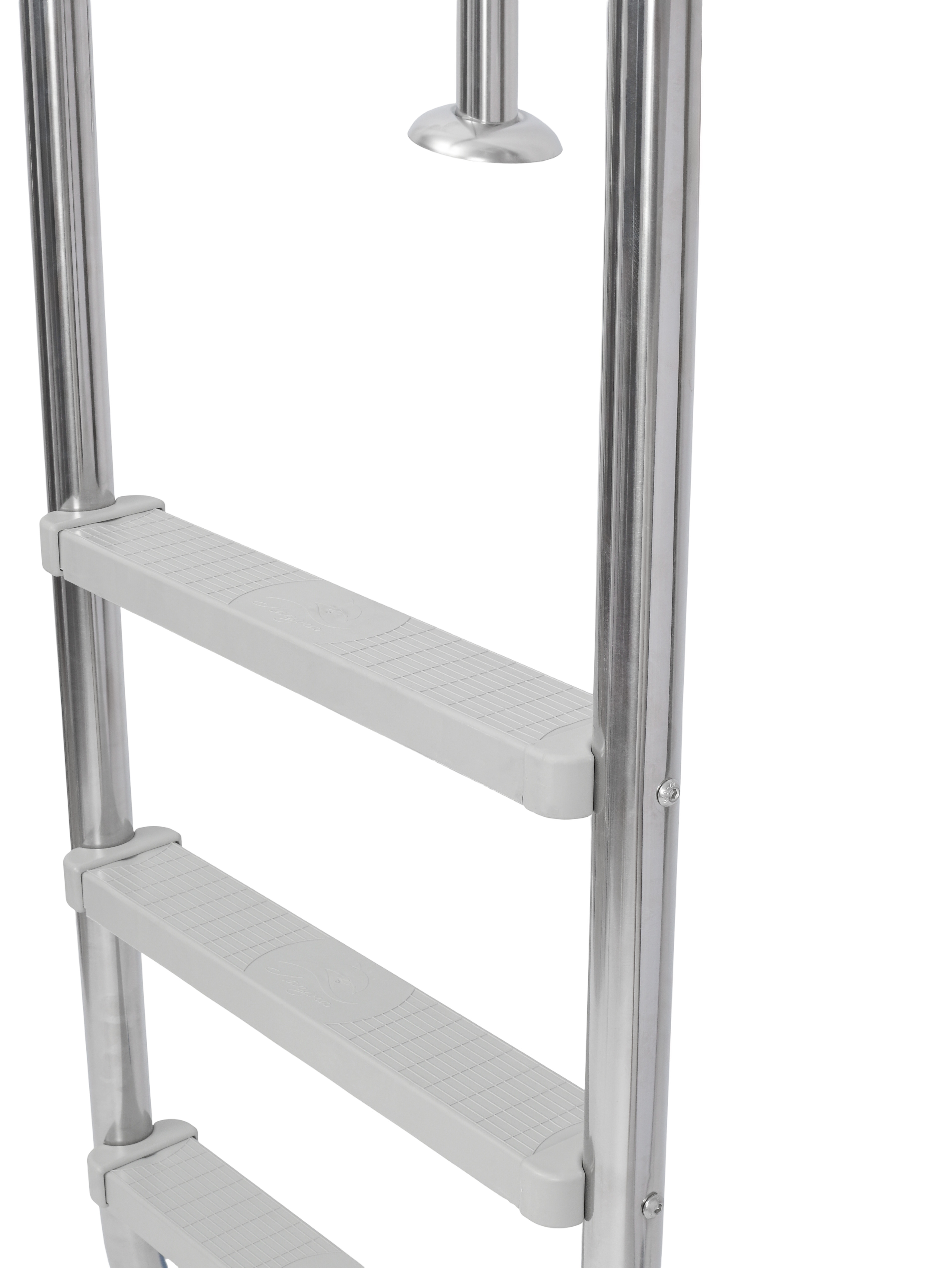 Лестница Лагуна Компакт Плюс  3 ступени AISI-304 с пластиковыми ступенями
