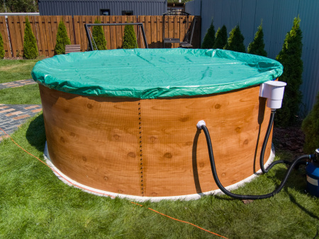 Тент защитный 6 м. круглый