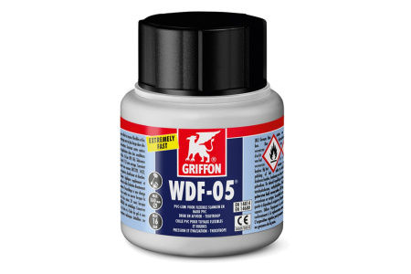 Клей для труб из ПВХ, 250 мл, с  кисточкой