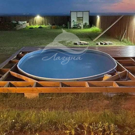 Бассейн Гигабасс овальный 7 х 3,5 х 1,5 м. Бассейн Гигабасс овальный 7 х 3,5 х 1,5 м.