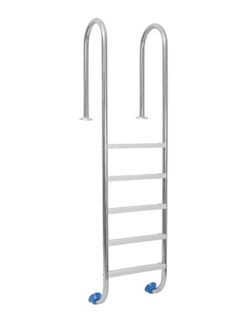 Лестница Лагуна Компакт  5 ступеней AISI-304 с пластиковыми ступенями