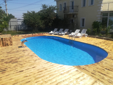 Бассейн ЛАГУНА овальный 6 х 4 х 1,25 м