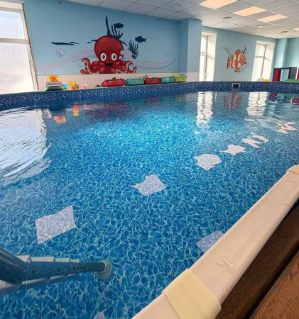 Чаша круглая для бассейна 150 х 165 см. 0.6мм/Бриз