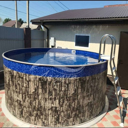 Круглый бассейн ЛАГУНА 2,00 х 1,25 м